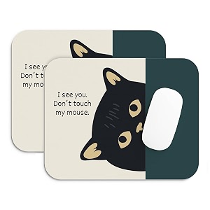SHERISH Cute Cat Design Mouse Pad for