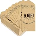 Sherr 100 Pcs Kraft Cash Envelopes 2.8 X 6.5 Inch Small Cash Gift
