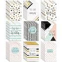 Sherr 72 Pcs Inspirational Notepads Favors Mini Journal, 3.35 x 4.92’’