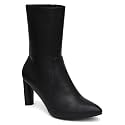 SHERRIF Block Heels Calf Length Boots for