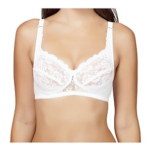 SHERRY Womens Comfortable Wirefree Encircled Fancy Laced
