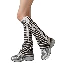 SherryDC Womens Y2k Knit Leg Warmers Harajuku Japanese Long Boot Socks Kawaii Lolita Winter Leg Cover