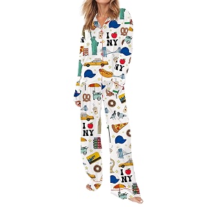 SHESHOW Satin Pajamas for Women Set Long