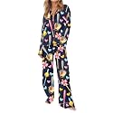 SHESHOW Satin Pajamas for Women Set Long