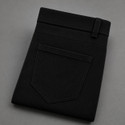Shettys Regular Fit Men Black Trousers