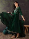 SheWill Embroidered Kurta TrouserPant Dupatta Set