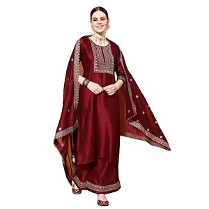 SheWill Girls Silk Womens Festive Ethnic Kurta