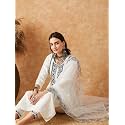 SheWill Women39s Floral Yoke Embroidered Thread Work