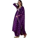 SheWill Women39s Vichitra Zari Sequence Embroidery Alia
