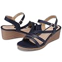 SHIBEVER Wedge Sandals for Women Dressy: Comfortable Low Heel Sandal