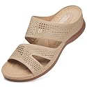 SHIBEVER Wedge Sandals for Women Dressy Comfortable