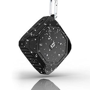 shidu bluetooth speaker portable wireless mini shower music player built-in mic outdoor speaker bass hd sound waterproof 8w output support tfsd card aux tws for hikingtravel kayaking