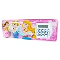 Multipurpose Magnetic Pencil Box with Calculator &amp; Dual Sharpener for Girls &amp; Boys for School | Big Size Cartoon Printed Pencil Case for Kids (Princess Pink)