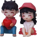 SHIGOSHREE Couple Small Ornament Figurines Home Living