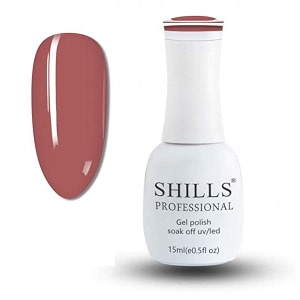 shills professional soak off uv led gel polish nude 15 ml