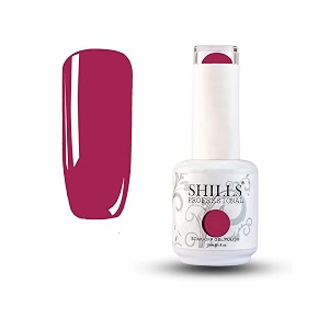 shills professional uvled soak off gel polish gel nail polish glossy finish nail polish color shade 82 15 ml