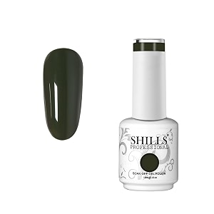 shills professional uvled soak off gel glossy finish polish color shade 6615 ml