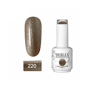 shills professional uvled soak off gel polish gel nail polish nail art nail polish color shade 220
