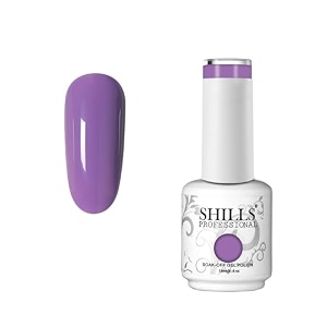 shills professional uvled soak off gel glossy finish polish color shade 4715 ml