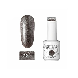 shills professional uvled soak off gel polish gel nail polish nail art nail polish color shade 221