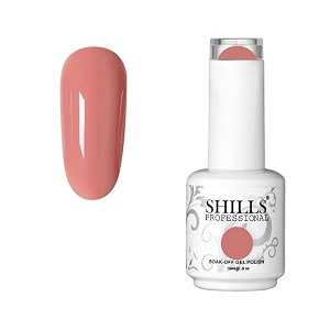 shills professional uvled soak off gel polish color shade 100 15 ml matte finish