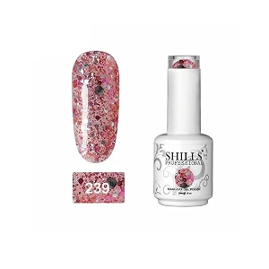 shills professional uvled soak off gel polish gel nail polish nail art nail polish color shade 239