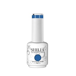shills professional uvled soak off gel polish gel nail polish nail art nail polish color shade 186