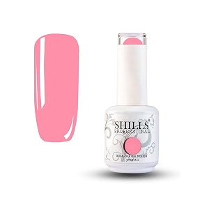 shills professional uvled soak off gel polish color shade 100 15 ml matte finish