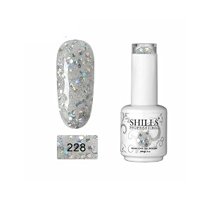 shills professional uvled soak off gel polish gel nail polish nail art nail polish color shade 228