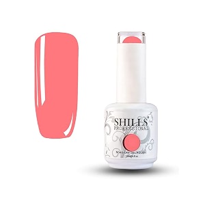 shills professional uvled soak off gel polish gel nail polish glossy finish nail polish color shade 28 15 ml