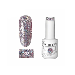 shills professional uvled soak off gel polish gel nail polish nail art nail polish color shade 238 glossy finish 15ml