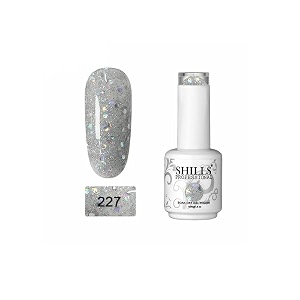 shills professional uvled soak off gel polish gel nail polish glossy finish nail polish color shade 227 15 ml
