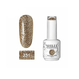 shills professional uvled soak off gel polish gel nail polish nail art nail polish color shade 231 glossy finish 15ml