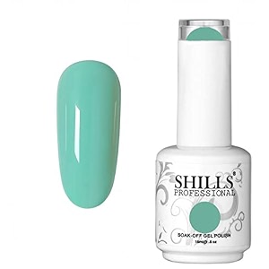 shills professional uv led soak off gel polish turrquoise 15 ml