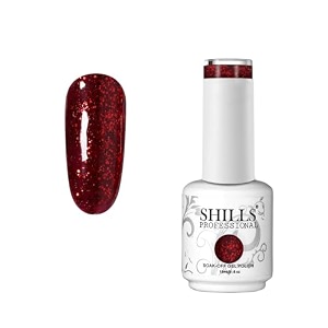 shills professional uvled soak off gel finish polish color shade 10715 milliliters