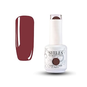 shills professional uvled soak off gel polish gel nail polish glossy finish nail polish color shade 115 15 ml
