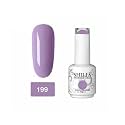 SHILLS PROFESSIONAL Uv/Led Soak Off Glossy Finish Nail Polish Nail Art Nail Polish Color Shade 199, 15 Ml
