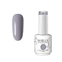 SHILLS PROFESSIONAL UV/LED Soak Off Gel Polish (Gel Nail Polish) Nail Art Nail Polish Color Shade 166, Glossy Finish, 15ml