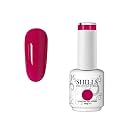 SHILLS PROFESSIONAL UV/LED Soak Off Gel Polish Color Shade 82, Matte Finish, 15ml