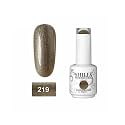 SHILLS PROFESSIONAL UV/LED Soak Off Gel Polish (Gel Nail Polish) Nail Art Nail Polish Color Shade 219, Glossy Finish, 15ml