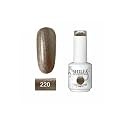 SHILLS PROFESSIONAL Uv/Led Soak Off Gel Polish Color Shade 100, 15 Ml, Matte Finish