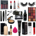 SHILLS PROFESSTIONAL makeup kit combo of 19 waterproof and matte finish makeup products ( color may vary) (Pack of 19)