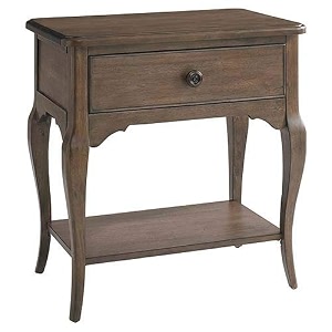 shilpi handicrafts solid wood bed side table light shade
