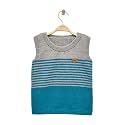 Handmade Winter Wear Kids Woolen Sleeveless Sweater