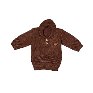 Handmade Winter Wear Woolen High Neck Pullover