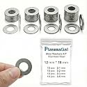 12x18mm Shim Washers M12 Stainless Steel 40pc 0.1-0.5mm 12mm ID