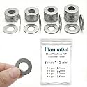 8x14mm Shim Washers Kit Stainless Steel 40pc 0.1-0.5mm 8mm ID M8
