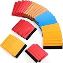 24 Pcs Squeegee for Vinyl Decal, Blue, Red, Yellow, Golden Brown