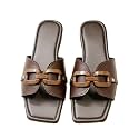 SHINE Modern Traditional Brown Flats for Women