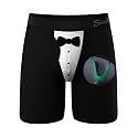 Shinesty Long Leg Boxer Briefs for Men - Support Ball Hammock Underwear